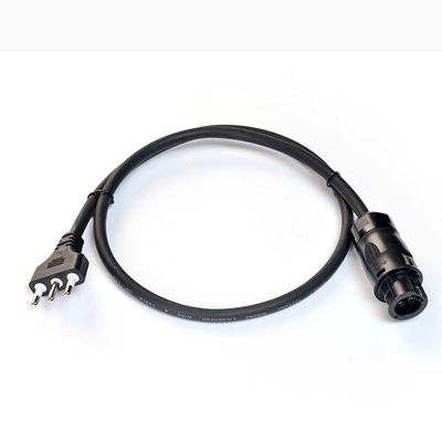 Μαύρο 16awg BC01 και 220v 10m ηλιακό καλώδιο επέκτασης IMQ Standard 3 Prong US καλώδιο ρεύματος Αξυγόνο ελεύθερο