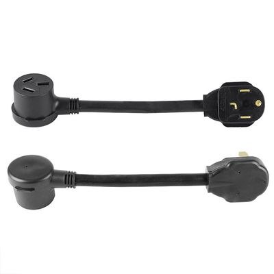 Στερεό NEMA 10-50P έως 14-30R 3 άκρη έως 4 άκρη 50Amp έως 30Amp 120V / 240V συγκολλητής στεγνωτήρα RV Extension Power Cord για RV Camper Generator