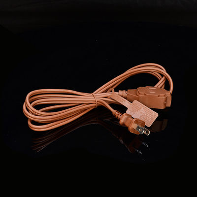 2X16AWG Brown Isolation Protection ETL Plug Power Cord Extension Cord NEMA αρσενικό άκρο Τύπος ETL συμμορφούμενος με το ETL πιστοποιημένο