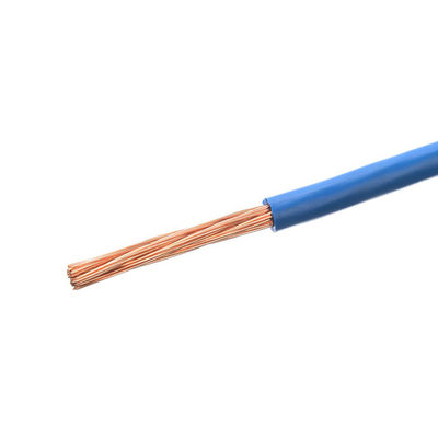 Μπλε στερεό πυρήνα BV 1X1.5mm2 PVC Jacket Power Cable για οικιακές συσκευές Ηλεκτρική μετάδοση ισχύος
