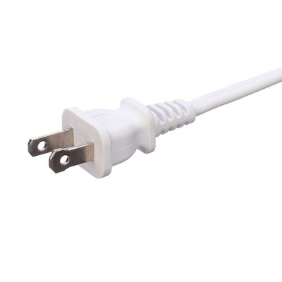 2X16AWG Λευκό 2 Πιν Home Μικροκυμάτων Φούρνο Σημείο Ηλεκτρικό καλώδιο επέκτασης καλωδίων για 125V ονομαστική τάση και υλικό PVC Jacket