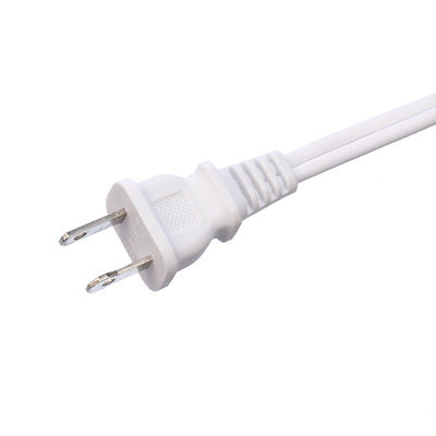 2X16AWG Λευκό 2 Πιν Home Μικροκυμάτων Φούρνο Σημείο Ηλεκτρικό καλώδιο επέκτασης καλωδίων για 125V ονομαστική τάση και υλικό PVC Jacket