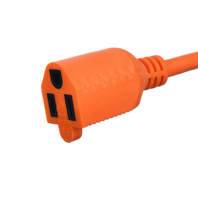 3 Pin 3X16Awg Orange American Standard ETL Heavy Duty Extension Cord για ηλεκτρικό κελύφιο