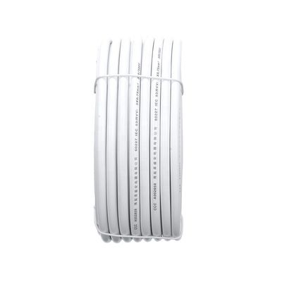 Περιοχή θερμοκρασίας -5C έως 70C RVV 3 πυρήνες 3X0.75mm2 λευκή μονωμένη προστασία Ηλεκτρικό καλώδιο ηλεκτρικής ενέργειας με νηματωμένο αγωγό