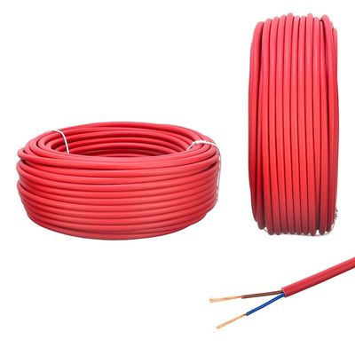VDE Standard H03VV-F 300/300V Ευέλικτο 2 πυρήνες χαλκό σύρμα για οικιακή συσκευή καλώδιο ηλεκτρικής ενέργειας Περιοχή θερμοκρασίας -5C έως 70C