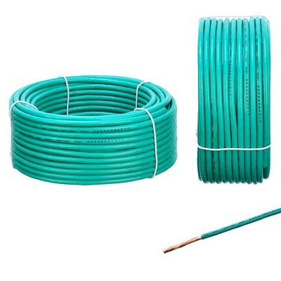 100M/1roll υλικό μόνωσης PVC εύκαμπτο μονοπυρήνα σύρμα χαλκού για οικιακές συσκευές
