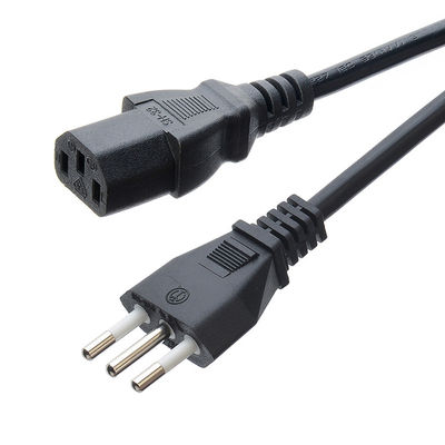 C5 Clover Connector Μαύρο Ιταλικό Καλώδιο Διεύρυνσης H05VV-F 3x0.75MM2