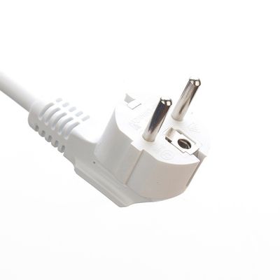 Διαφορετικά πρότυπα 3*0.75mm καλώδιο ρεύματος Πολλαπλή πρίζα Ηλεκτρική πρίζα επέκταση 3 οδών καθολικό καλώδιο επέκτασης 250V/16A λευκό