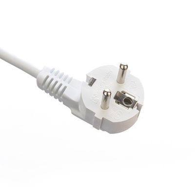 Διαφορετικά πρότυπα 3*0.75mm καλώδιο ρεύματος Πολλαπλή πρίζα Ηλεκτρική πρίζα επέκταση 3 οδών καθολικό καλώδιο επέκτασης 250V/16A λευκό