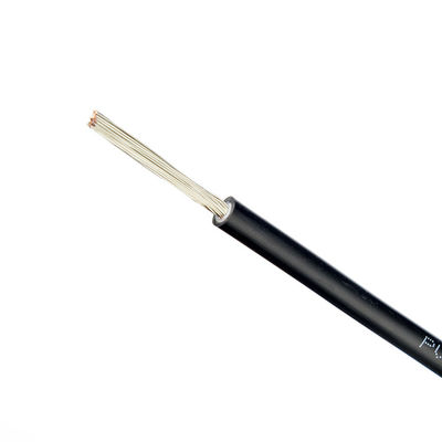 1x4mm2 XLPO XLPE PV Cable Tinned Cooper TUV Εγκριθείσα προστασία από την υπεριώδη ακτινοβολία για συστήματα ηλιακών συστημάτων που εμπιστεύονται από την πιστοποίηση TUV