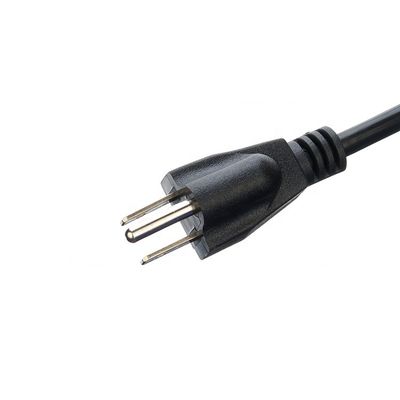 Προδιαγραφή καλωδίου 16/14/18AWG ETL Καλωδίων ισχύος για φορητό υπολογιστή 15A NEMA-15P 3 φάσης