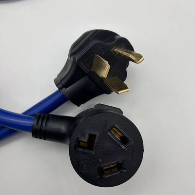 20A 110V Ηλεκτρικό καλώδιο και Wre επέκτασης 50 Amp Rv Extension Cord Heavy Duty Nema 3 Pin 10-50P Plug STJW 3/14 3/12 3/10 AWG 10-50