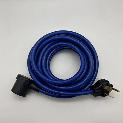 20A 110V Ηλεκτρικό καλώδιο και Wre επέκτασης 50 Amp Rv Extension Cord Heavy Duty Nema 3 Pin 10-50P Plug STJW 3/14 3/12 3/10 AWG 10-50