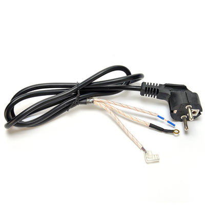 Προσαρμογή για την Ινδονησία SNI Power Cord Extension Cord 1.8M/ OEM End Treatment Heat Shrink Tube και Glass Fiber Tube