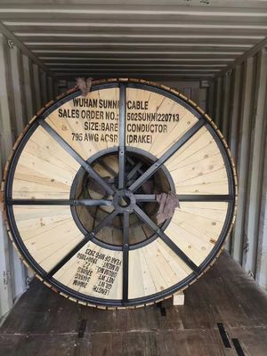 600-1000V καλώδιο ηλεκτρικής ενέργειας ACSR PVC που διαθέτει αλουμινένιο αγωγό 715,5mcm για ηλιακό σταθμό παραγωγής ενέργειας