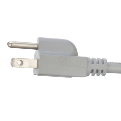 Εμπορικό καλώδιο ηλεκτρικής ενέργειας ETL 14 AWG ανοικτό τέλος για φορητό υπολογιστή 15A NEMA-15P 3 φάσης Plug Extension Cord Universal Socket Branded Power Cable