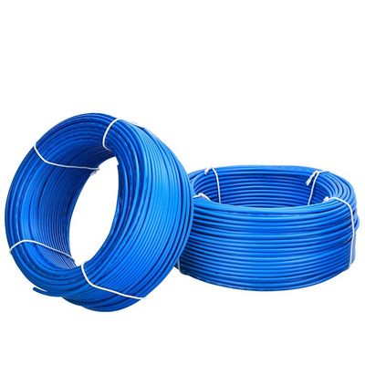 Απομονωμένο VDE Standard Blue 300/300V RVV 2*0.75mm Ευέλικτο καλώδιο ηλεκτρικής ενέργειας Δύο πυρήνες σύρματος Χάλκινος αγωγός με μόνωση