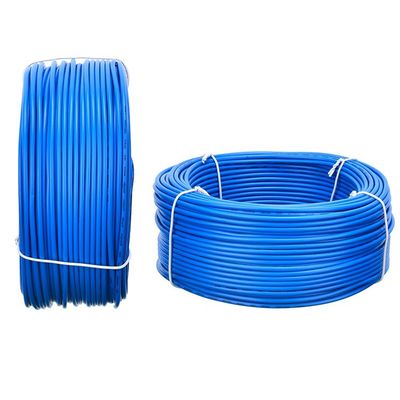 Απομονωμένο VDE Standard Blue 300/300V RVV 2*0.75mm Ευέλικτο καλώδιο ηλεκτρικής ενέργειας Δύο πυρήνες σύρματος Χάλκινος αγωγός με μόνωση