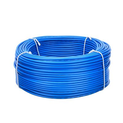 Απομονωμένο VDE Standard Blue 300/300V RVV 2*0.75mm Ευέλικτο καλώδιο ηλεκτρικής ενέργειας Δύο πυρήνες σύρματος Χάλκινος αγωγός με μόνωση