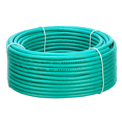 1X84/0.3MM PVC μονωμένο καλώδιο ηλεκτρικής ενέργειας 1.5mm 2.5mm 4mm 6mm ευέλικτο καλώδιο ηλεκτρικού χτίσματος χαλκού για έργο καλωδίωσης σπιτιού