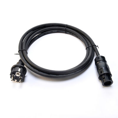 16A/250V EU 3 poles Socket AC Power Cord Ved H07rn-f Ρουχένιο κάλυμμα με Betteri Bc01 Schuko 3m Ηλιακό καλώδιο επέκτασης