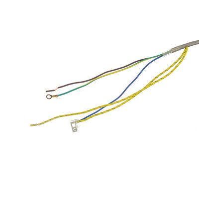 Δικτυακό καλώδιο ηλεκτρικής ενέργειας Eu Plug με ανοιχτά άκρα απογυμνωμένα δαχτυλίδια H05vv-f 3g1.0mm2 Cee7/7 Euro Δικτυακό καλώδιο ηλεκτρικής ενέργειας 1.5mm και τυποποιημένη γείωση