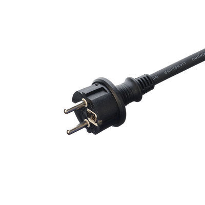 Χωρισμός από καουτσούκ H07RN-F Schuko Plug AC καλώδιο ισχύος για Betteri BC01 IP68 σύνδεσμος και ηλιακό πάνελ μετατροπέα