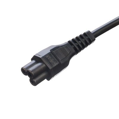 16A 3 Pin Plug Power Cords Νότια Αφρική SABS Πρότυπο για οικιακές συσκευές Μαύρο προβολέα φορητού υπολογιστή Εμπορικός τύπος άκρου αρσενικού