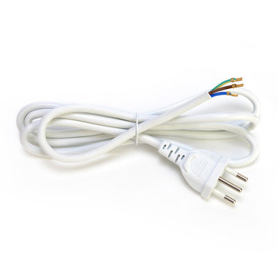 Προσαρμογή Βραζιλία 10A/250V 3 Pin Plug 3x0.75MM2 PS4 Καλώδιο ρεύματος για λάμπα αλατιού Πιστοποιημένο από το DIN VDE 0620/EN 50075 1990