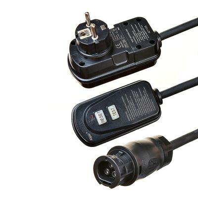 H07RN-F Ελαστικό κάλυμμα με συνδετήρα Betteri BC01 και 16A Schuko Plug Προστασία από διαρροές