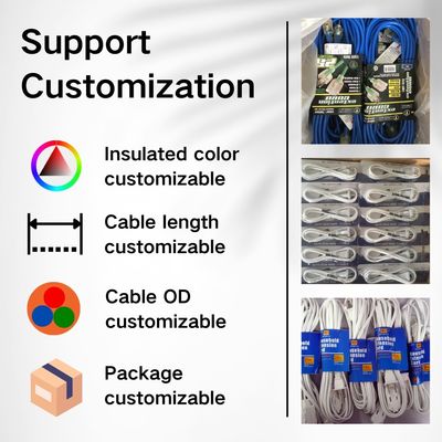 30Amp Heavy Duty RV Extension Cord 10 AWG ETL 50ft TT-30P έως TT-30R με LED δείκτη και εύκολο σχεδιασμό αποσύνδεσης