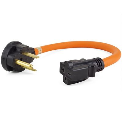 1FT NEMA 6-50P έως 6-20R Διάτακτη συγκόλλησης για ηλεκτρική φόρτιση οχημάτων 20 Amp 250V SJTW 12AWG*3C Καλώδιο επέκτασης RV