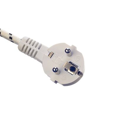 Απομόνωση από PVC/καουτσούκ VDE Standard 16A/250V Power Cord Extension Cord για οικιακές συσκευές