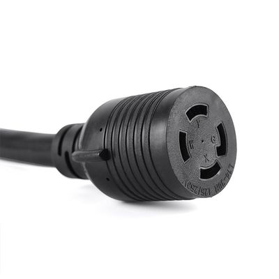 Ημερικανικό πρότυπο NEMA 6-50P αρσενικό προς NEMA L14-30R θηλυκό προσαρμογέα βενζίνης βενζίνης 250V με κλειδωμένη πρίζα 3 γωνιών