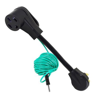 1FT Nema 10-30P αρσενικό σε 14-50R θηλυκό καλώδιο προσαρμοστή στεγνωτήρα 50 Amp STW 10-AWG πρίζας πρίζας με καλώδιο γείωσης μπλε