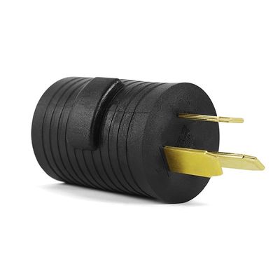 20A Κατηγοριοποιημένο ρεύμα NEMA 14-30P έως 10-50R 30 Amp αρσενικό σύμπλεγμα σε 50 Amp θηλυκό προσαρμογέα δέκτη για γεννήτρια συγκόλλησης στεγνωτήρα
