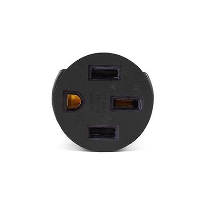 20A Κατηγοριοποιημένο ρεύμα NEMA 14-30P έως 10-50R 30 Amp αρσενικό σύμπλεγμα σε 50 Amp θηλυκό προσαρμογέα δέκτη για γεννήτρια συγκόλλησης στεγνωτήρα