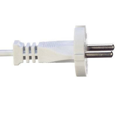 Πιο υψηλή βαθμολογία SNI Standard 10A 2 Pin Prong H05vvh2 f 2x0.75mm2 καλώδιο τροφοδοσίας εναλλασσόμενου ρεύματος για τις οικιακές συσκευές κουζίνας