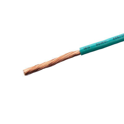 VDE H05V-R Μοναδικό πυρήνα Πολλαπλό καλώδιο 1x 0,5 0,75 1,0 mm2 γυμνό χαλκό PVC ηλεκτρικό καλώδιο για βιομηχανικές εφαρμογές