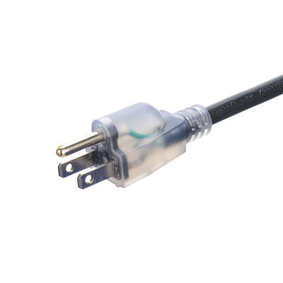 250V Ρυθμισμένο 12/3 50 ft Ανερόστερο βαρύ καλώδιο επέκτασης με φωτισμένο δείκτη