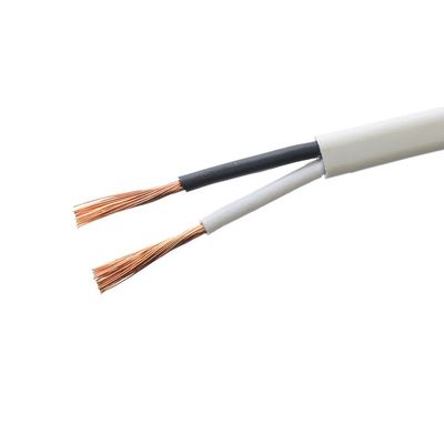 300/300V Κατηγορία VDE Εγκριθείσα 2 πυρήνες 2x16/0.2mm H03VVH2-F Χωρίς οξυγόνο Χαλκό Slim ευέλικτο καλώδιο ρεύματος για LED επίπεδο καλώδιο
