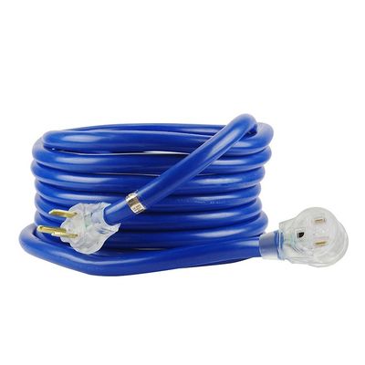ETL 12 Gauge NEMA6-50P NEMA6-50 R Heavy Duty 3 Prong Orange Extension Cord για εμπορικές εξωτερικές εγκαταστάσεις