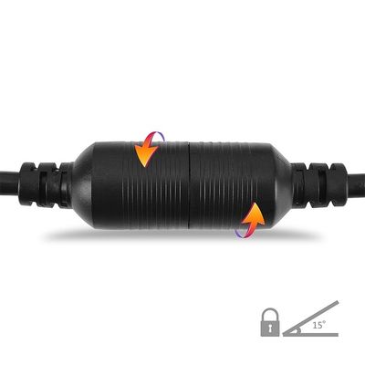 Στροφή κλειδαριού L6-20P 20AMP Συναγερμός με NEMA 6-20R ή 6-15R Εισάκτη ETL Παρατηρείται 3FT καλώδιο επέκτασης Διάτακτη καλώδιο για γεννήτριες