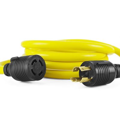 30 Amp 15FT 10 Gauge Pure Copper STW Wire ETL καταχωρημένο 4 Prong L14-30P L14-30R Generator Extension Cord για RV και Camper