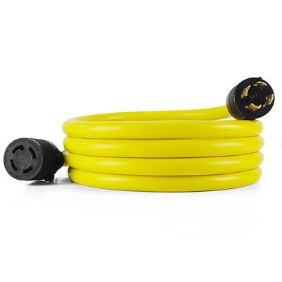30 Amp 15FT 10 Gauge Pure Copper STW Wire ETL καταχωρημένο 4 Prong L14-30P L14-30R Generator Extension Cord για RV και Camper