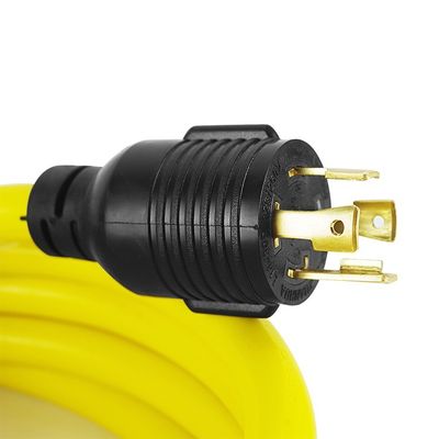30 Amp 15FT 10 Gauge Pure Copper STW Wire ETL καταχωρημένο 4 Prong L14-30P L14-30R Generator Extension Cord για RV και Camper