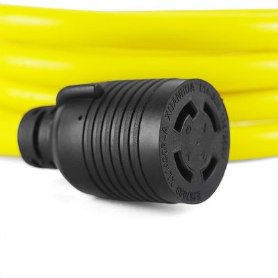 30 Amp 15FT 10 Gauge Pure Copper STW Wire ETL καταχωρημένο 4 Prong L14-30P L14-30R Generator Extension Cord για RV και Camper