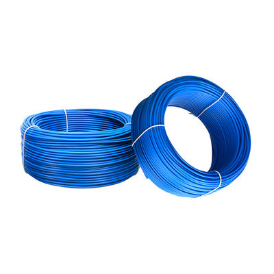 Απομονωμένο PVC Ευέλικτος πυρήνας VDE Standard H05V-K 1X0.75MM2 Μπλε μονοπυρήνας χαλκού Ηλεκτρικό καλώδιο ηλεκτρικής ενέργειας υπολογιστή
