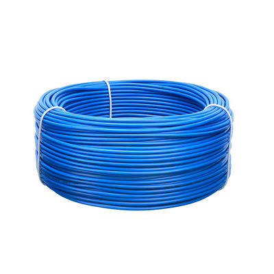 Απομονωμένο PVC Ευέλικτος πυρήνας VDE Standard H05V-K 1X0.75MM2 Μπλε μονοπυρήνας χαλκού Ηλεκτρικό καλώδιο ηλεκτρικής ενέργειας υπολογιστή