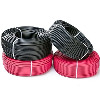 6 mm2 Κουτίσματος καλωδίου ηλιακού καλωδίου PV-1 με καλώδιο ηλιακού καλωδίου με δοκιμή περιεκτικότητας σε αλογόνες EN60754-1/EN60754-2 και έγκριση TUV